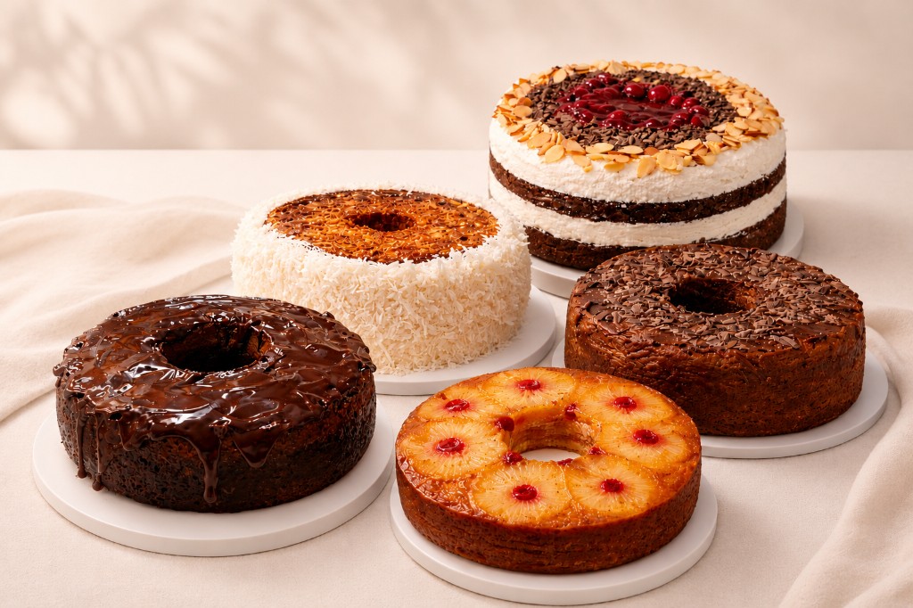 Cakes 4 Friends — assortment of homemade cakes
